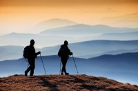 Wandern in den Bergen